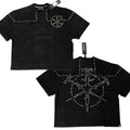 HUDSON SWORDS STUDS TEE 594-BLACK