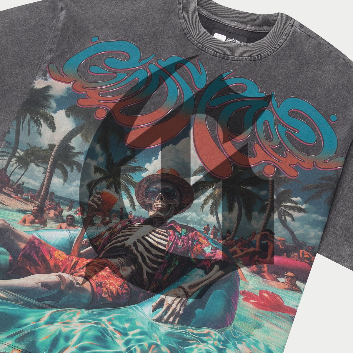 GOD SPEED - Pool Party (Grey Wash)