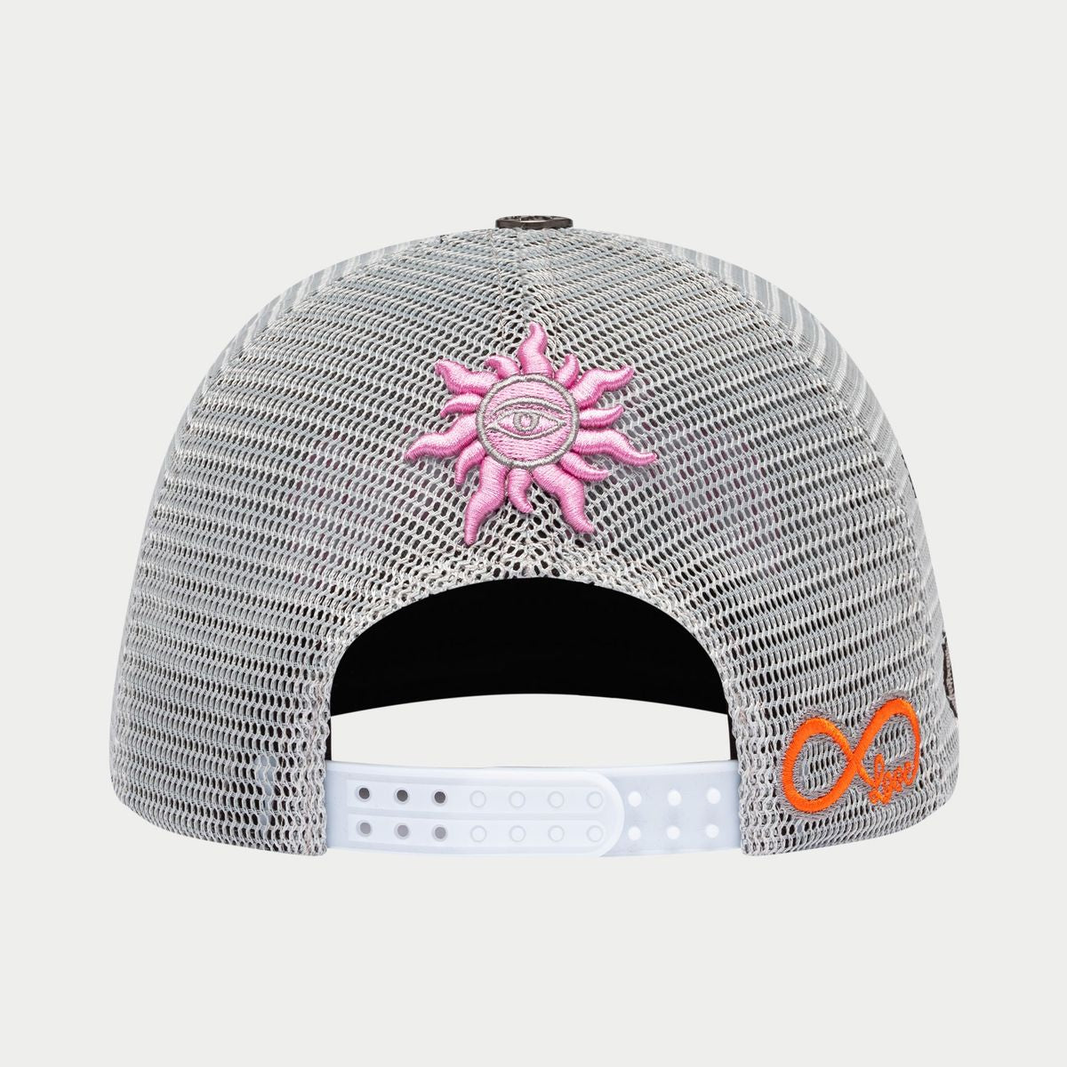 GODSPEED GS Forever Trucker Hat (Grey/Pink)