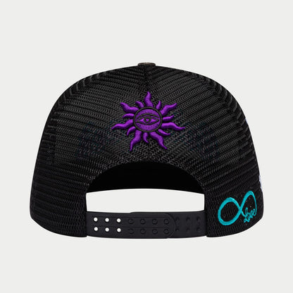GODSPEED GS Forever Trucker Hat (TERAL/White/Black/Purple)