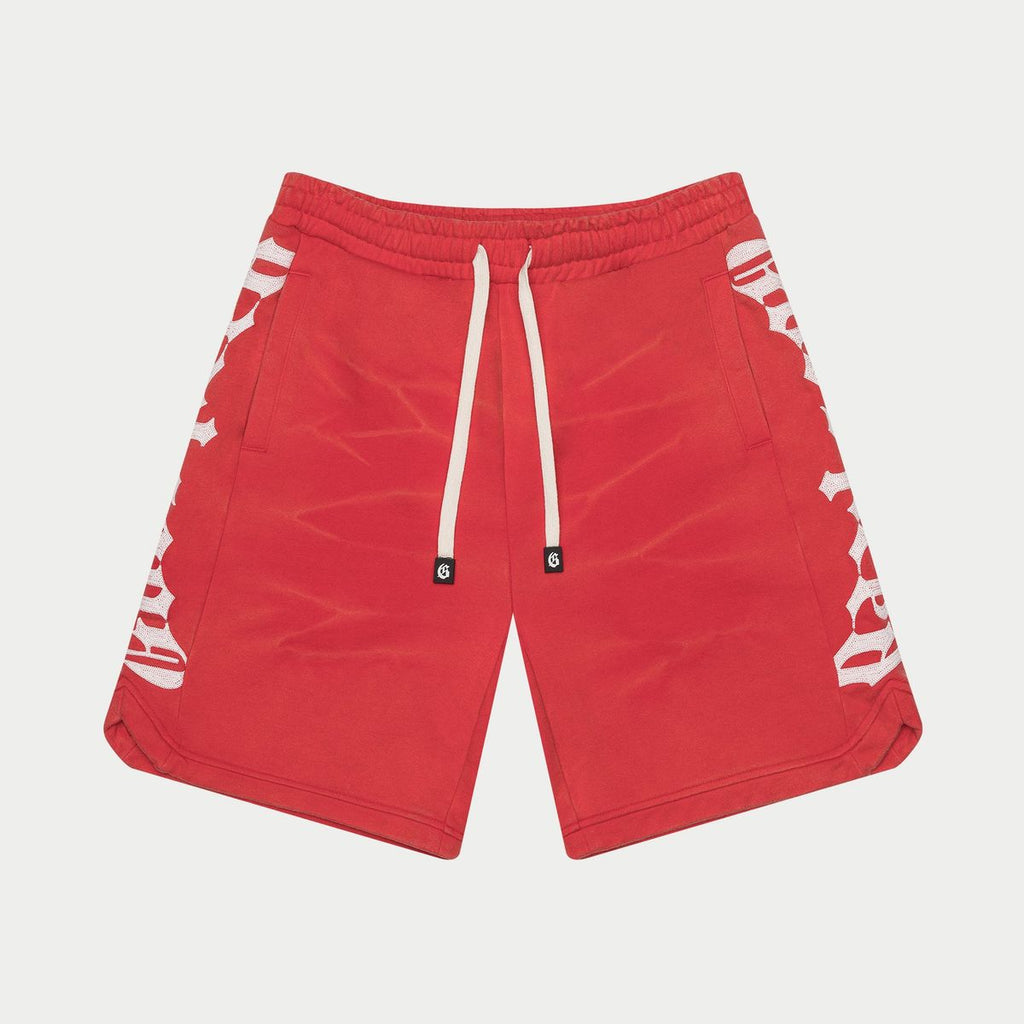 GODSPEED CourtSide Shorts (Red Tie-Dye)