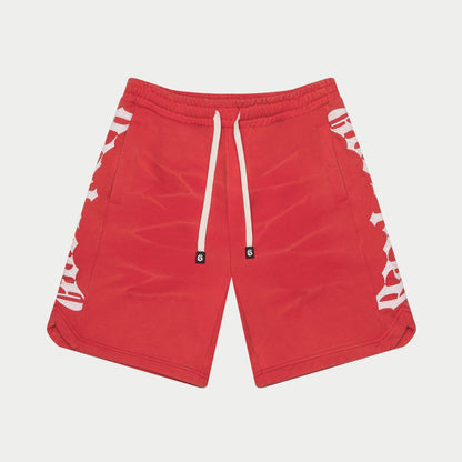 GODSPEED CourtSide Shorts (Red Tie-Dye)