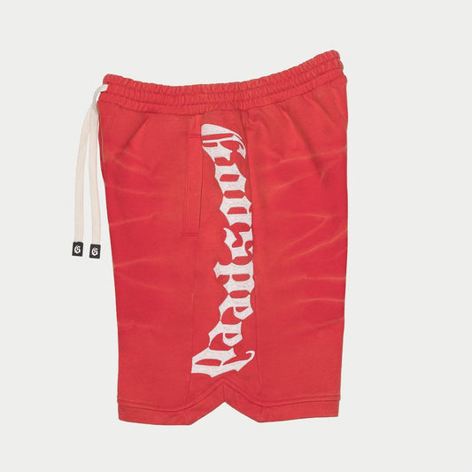 GODSPEED CourtSide Shorts (Red Tie-Dye)