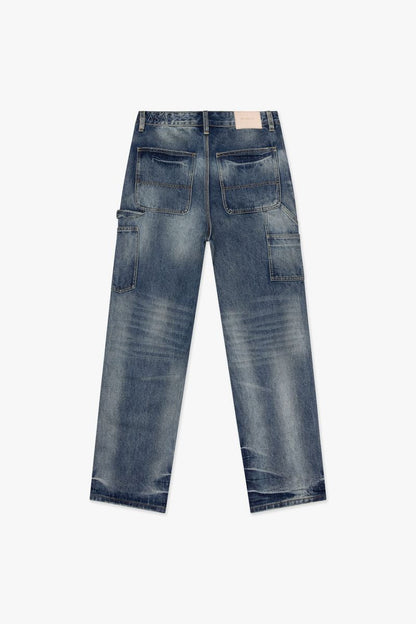 VALABASAS Mr. Straight - VLBS-VJ6-1009 Medium Wash