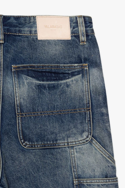 VALABASAS Mr. Straight - VLBS-VJ6-1009 Medium Wash