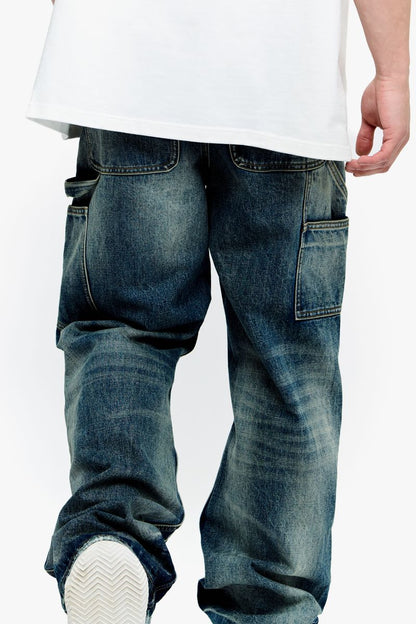 VALABASAS Mr. Straight - VLBS-VJ6-1009 Medium Wash