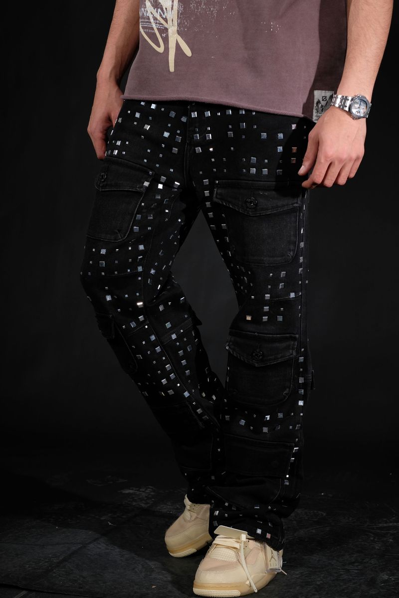 VICIOUS DENIM VC921 BLACK