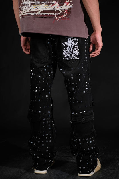 VICIOUS DENIM VC921 BLACK