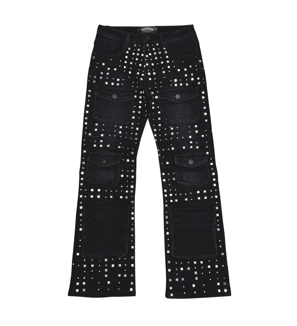 VICIOUS DENIM VC921 BLACK