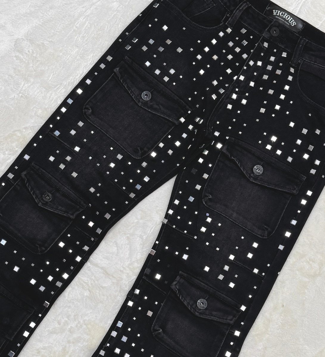 VICIOUS DENIM VC921 BLACK