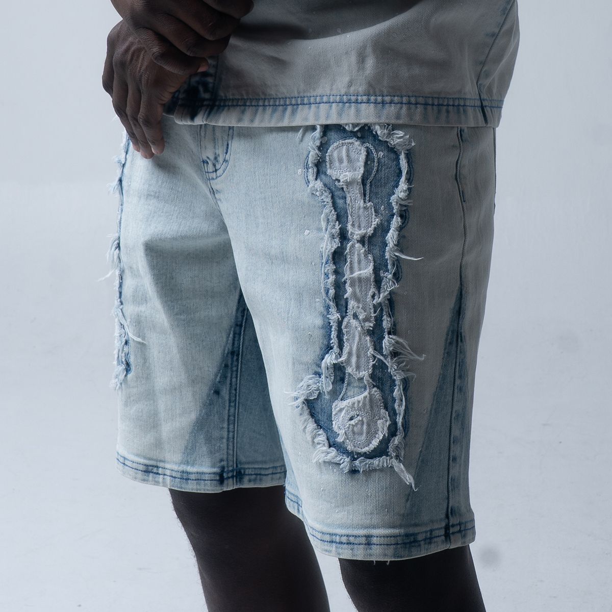 HUDSON  570A BONES SHORT ICE BLUE