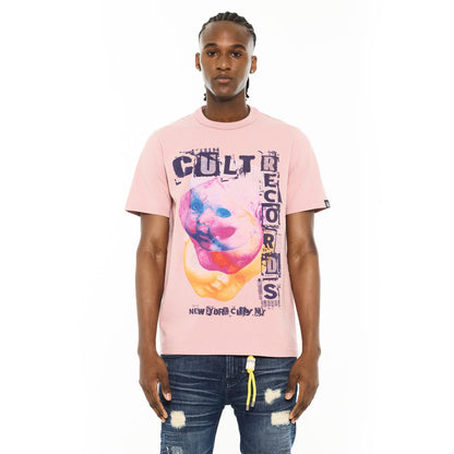 CULT Short Sleeve Crew Neck Tee 'Cult Records' 625B7-K39A
