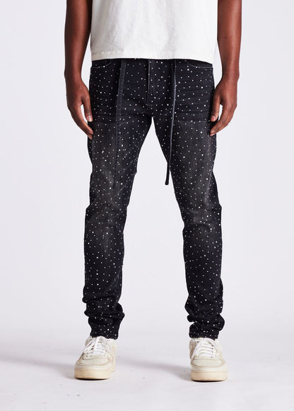 EMBELLISH COMET DENIM (BLACK) EMBFA125-137