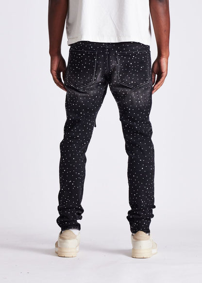 EMBELLISH COMET DENIM (BLACK) EMBFA125-137