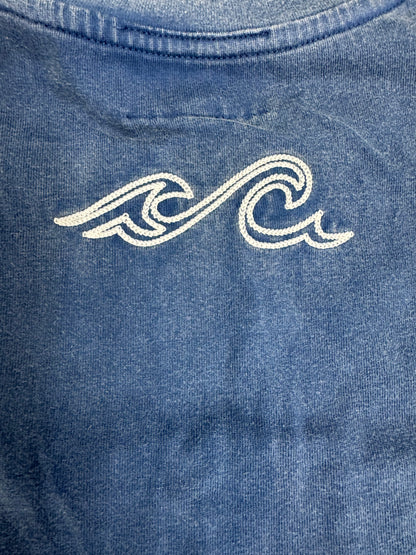 MR WAVE PARADISE CUT OFF TEE MR-7006 (NAVY)