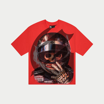 GOD SPEED F1 WORLD CUP RED T SHIRT