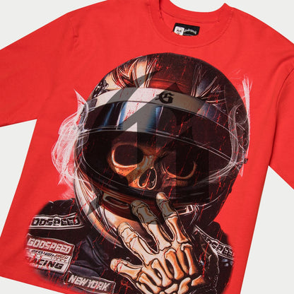 GOD SPEED F1 WORLD CUP RED T SHIRT