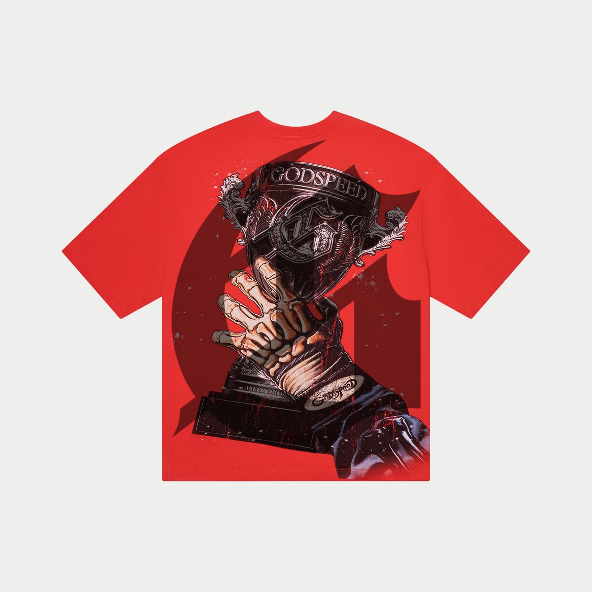 GOD SPEED F1 WORLD CUP RED T SHIRT