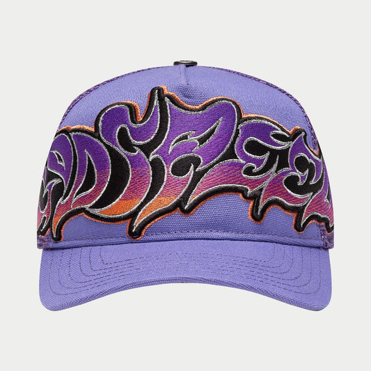 GOD SPEED GS Zen Trucker Hat (Purple/Orange)