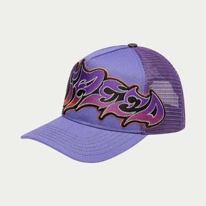 GOD SPEED GS Zen Trucker Hat (Purple/Orange)