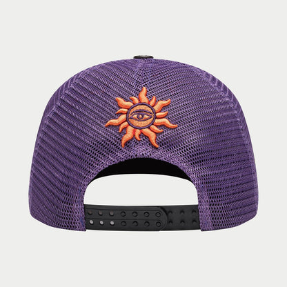 GOD SPEED GS Zen Trucker Hat (Purple/Orange)