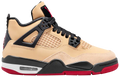 AIR JORDAN 4 RETRO (GS) SESAME/NOIR/BLANC/ROUGE FEU IH2094-200
