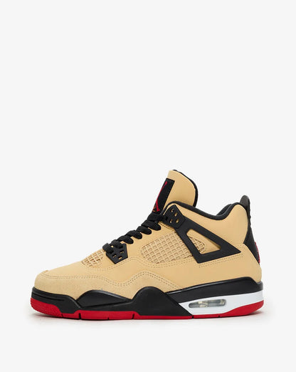 AIR JORDAN 4 RETRO (GS) SESAME/NOIR/BLANC/ROUGE FEU IH2094-200