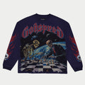 Godspeed Checkmate LS T-Shirt (Navy)