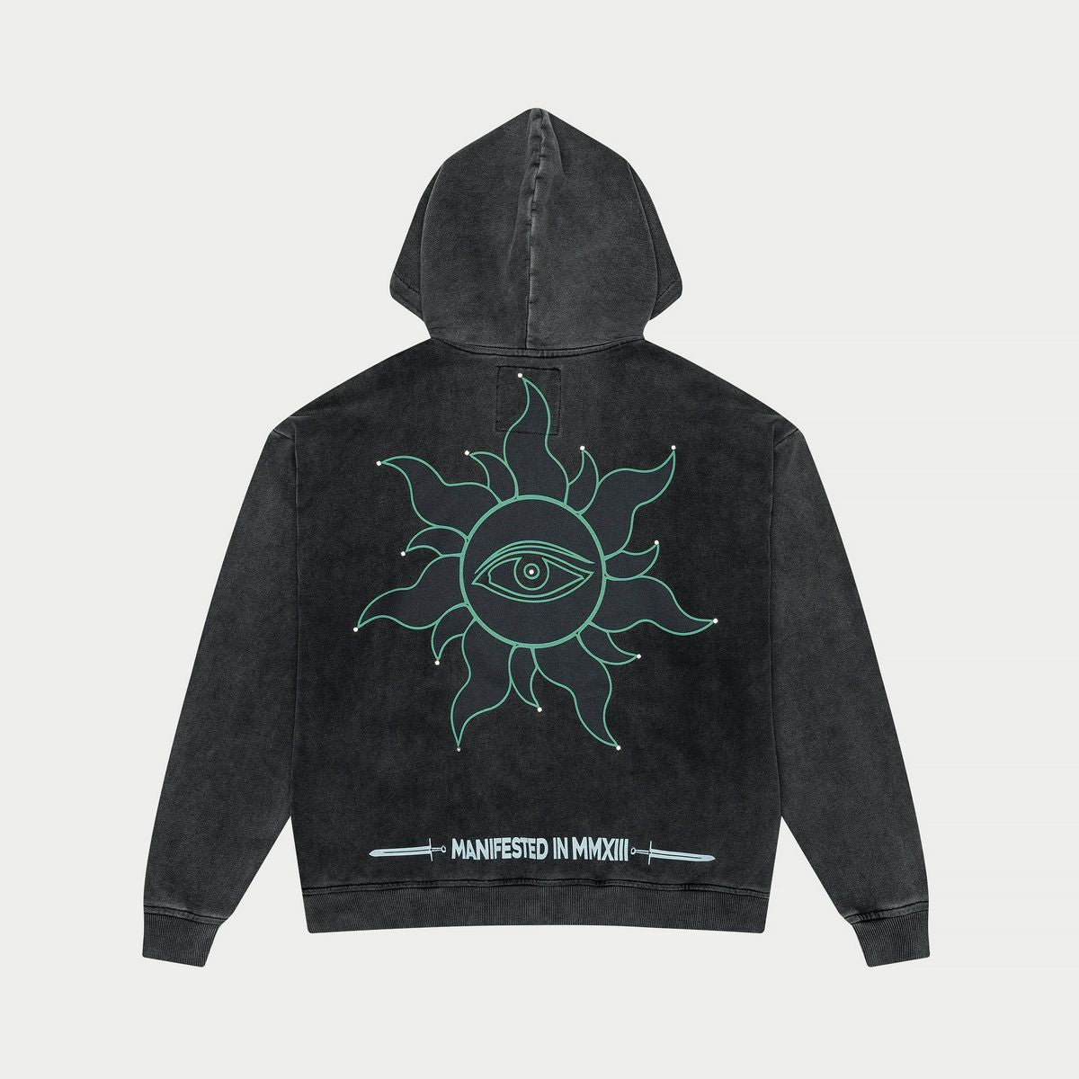 Godspeed Sunken Liberty Zip Hoodie (Grey Wash)