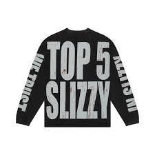 Top 5 Slizzy LS (Black Wash) - Godspeed