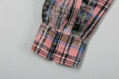 PAPER MONEY Rhinestone Flannel (BH3058S) - Pink