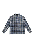 PAPER MONEY Rhinestone Flannel (BH3058S) - Blue