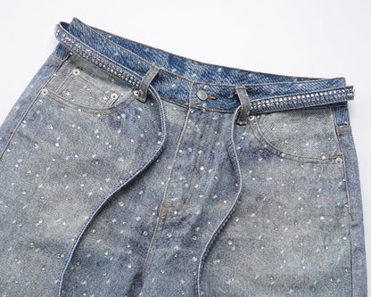 UNDEVELOPED Azul Rhinestone Denim