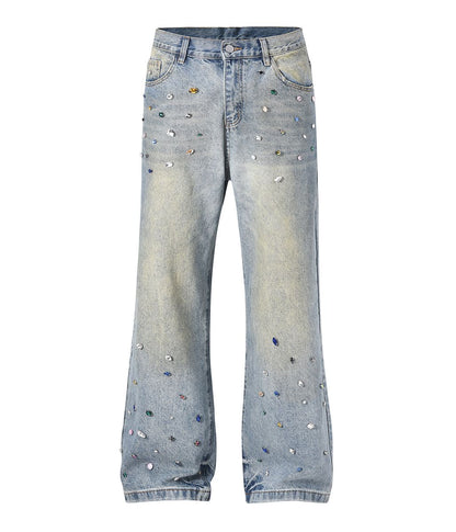 UNDEVELOPED Azul Colored Gemstone Denim