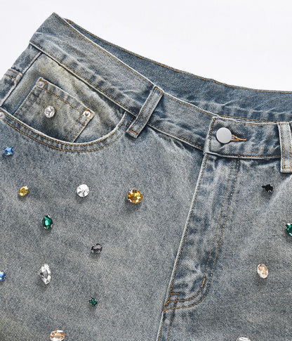 UNDEVELOPED Azul Colored Gemstone Denim