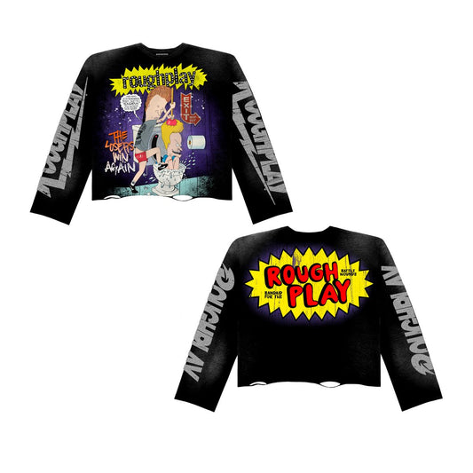 ROUGHPLAY Beavis & Butt Head Long Sleeve (Black)