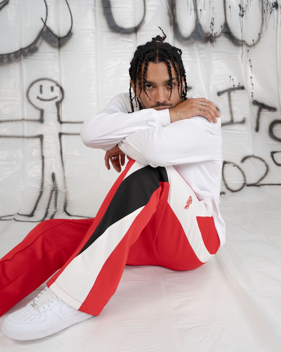EPTM LONDON TRACK PANTS RED