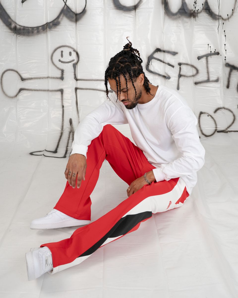 EPTM LONDON TRACK PANTS RED
