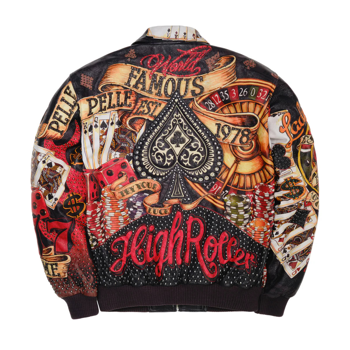 PELLE PELLE High Rollers Jacket 126-37532-BLK