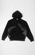 C41-8302 Night Hoodie BLDG4 Vintage Black