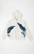 C41-8302 Night Hoodie BLDG4 Vintage whisper WHITE c41-8302-WHT