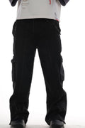 OMAVI Baggy Denim Jean w/ Cargo Pocket - Black