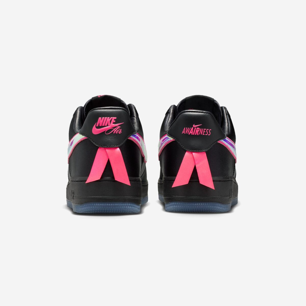 Nike Air Force 1 Low Breast Cancer Awareness Black Hyper Pink IQ9771-001