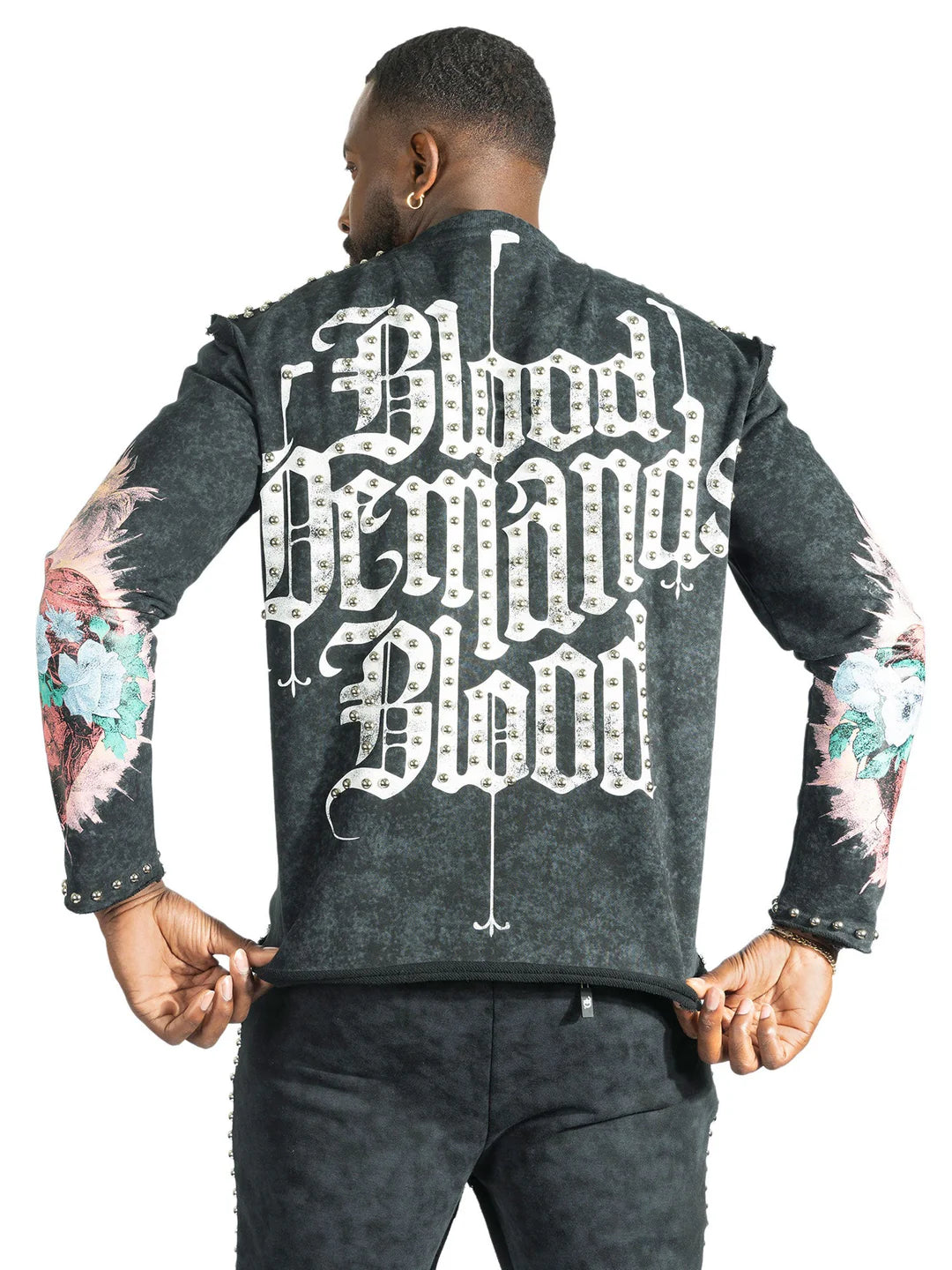 Frost  Amor Jogging Set - Black  F4226-BLK