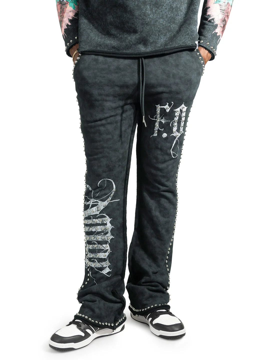 Frost  Amor Jogging Set - Black  F4226-BLK