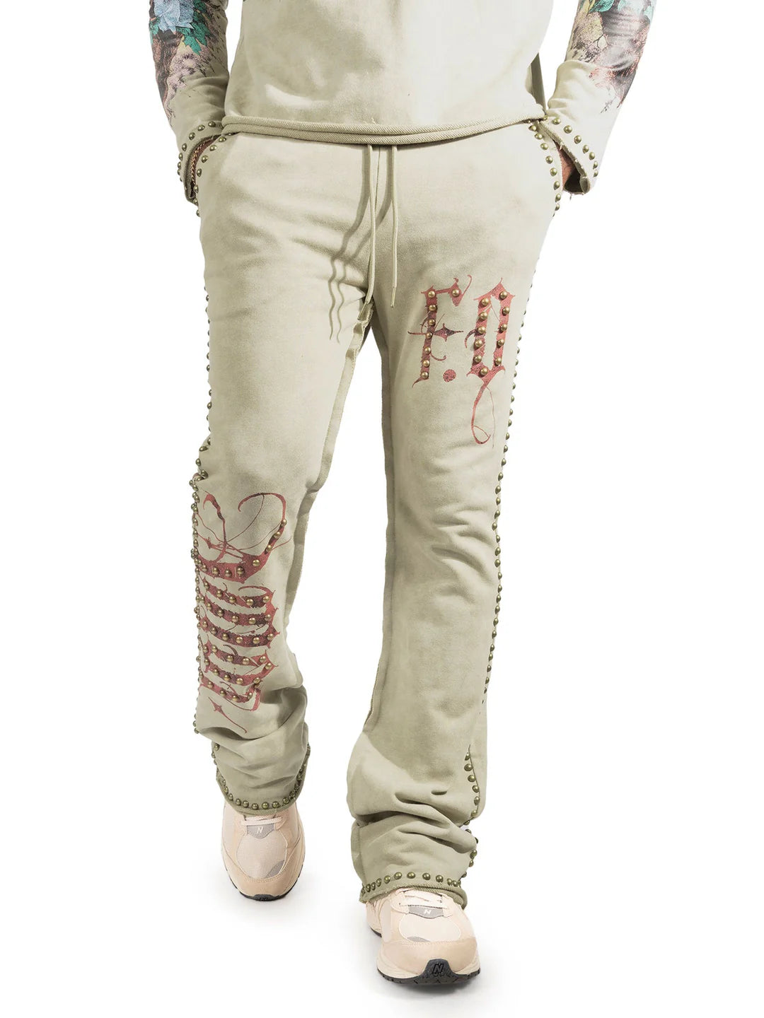 Frost   Amor Jogging Set - Khaki  F4226-KHA