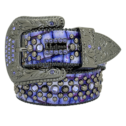 BB.SIMON BELT 380-R68-AMETHYST-BF
