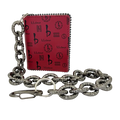 B.B SIMON WALLET/CHAIN WAL-R53-LT.SIAM-BF-CH9