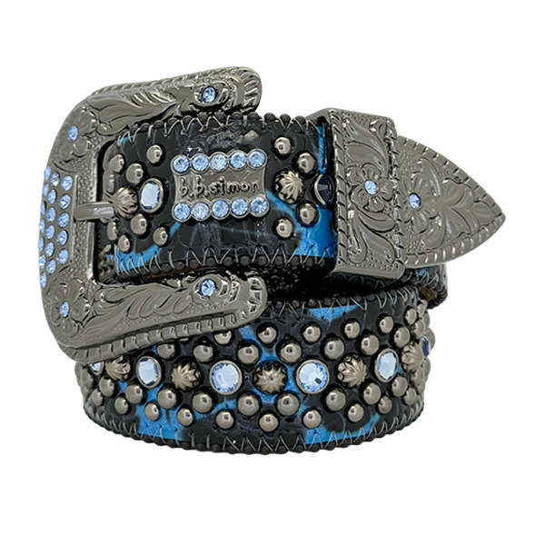 BB.SIMON BELT 380-K3-LT.SAPPHIRE-BF