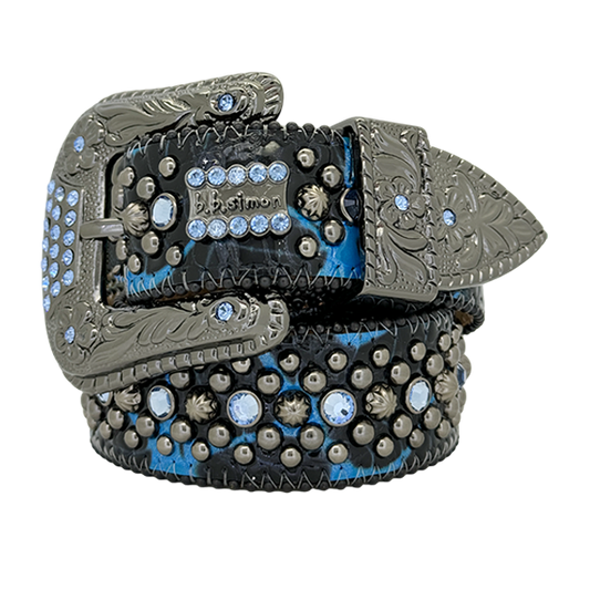 BB.SIMON BELT 380-K3-LT.SAPPHIRE-BF